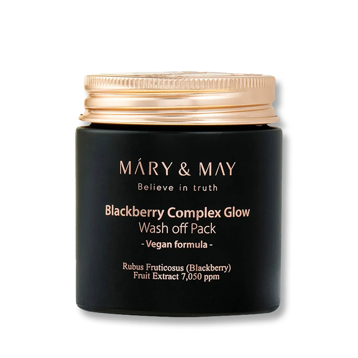 Mary & May Blackberry Complex Glow Wash Off Pack ílova pleťová maska 125 g