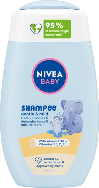 Nivea Baby Jemný šampón 200ml 1×200 ml, šampón