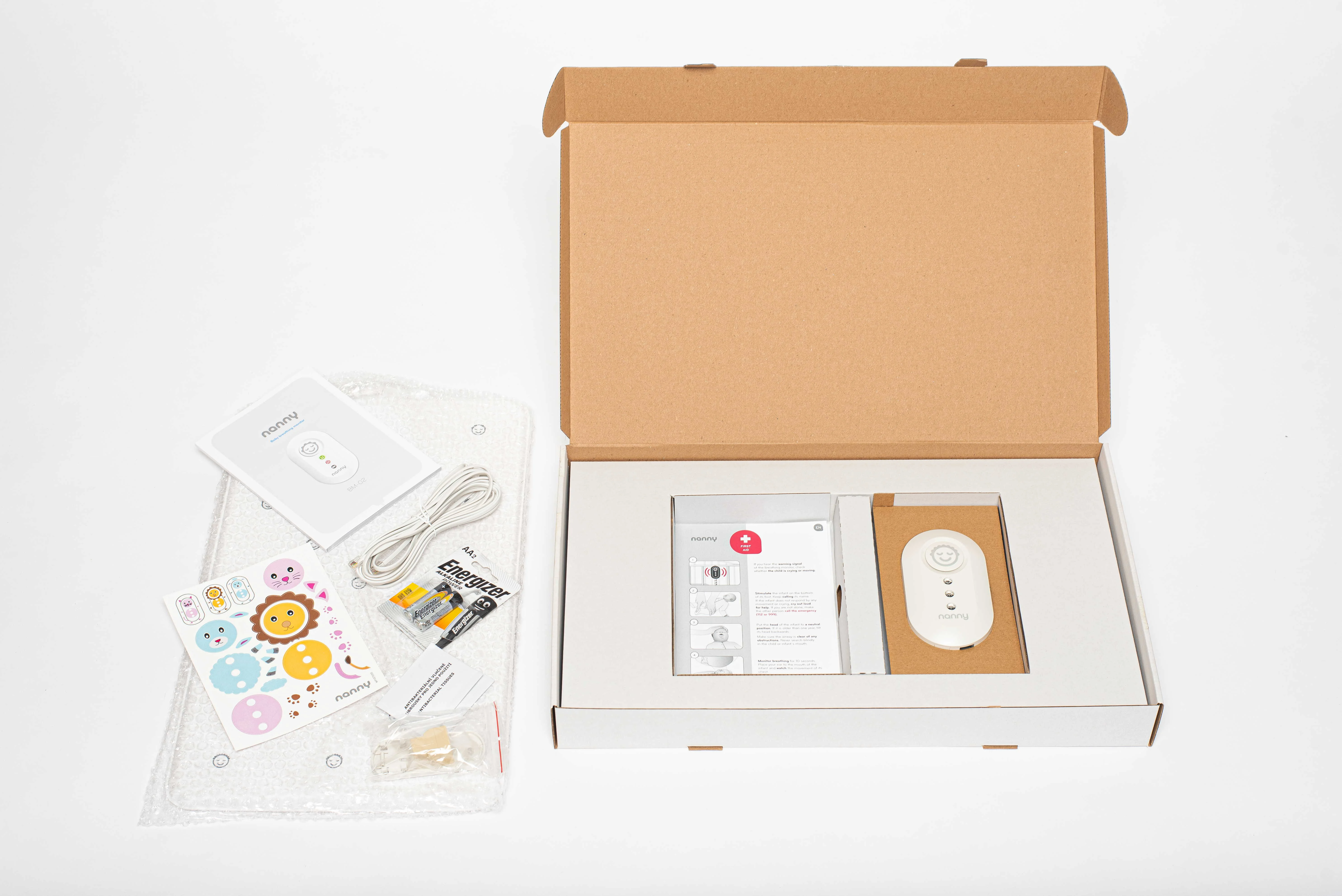Nanny BM-02 Monitor dychu 1 set