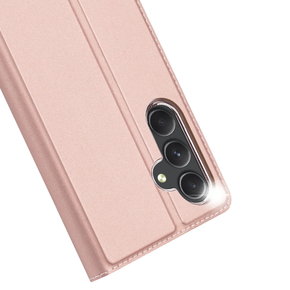 Dux Ducis Skin Pro knižkové puzdro na Samsung Galaxy A35 5G , ružové