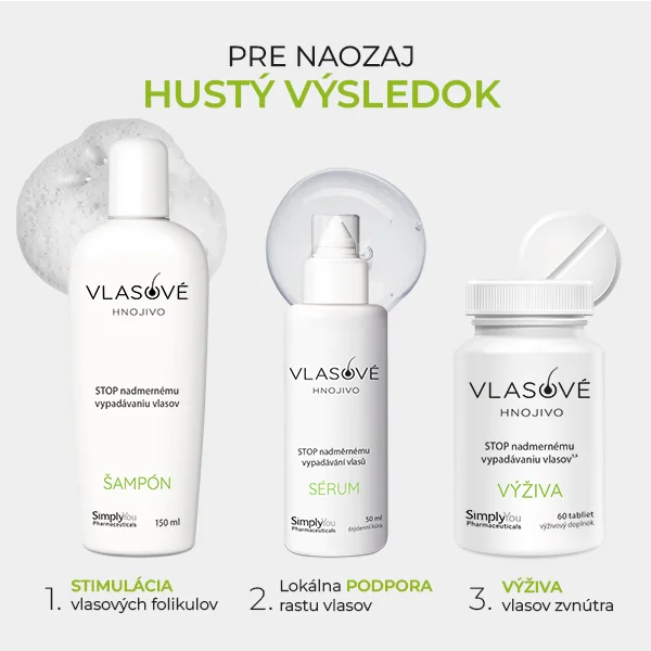 Vlasové hnojivo 150+60 tbl. 1×150 + 60 tbl, výživový doplnok