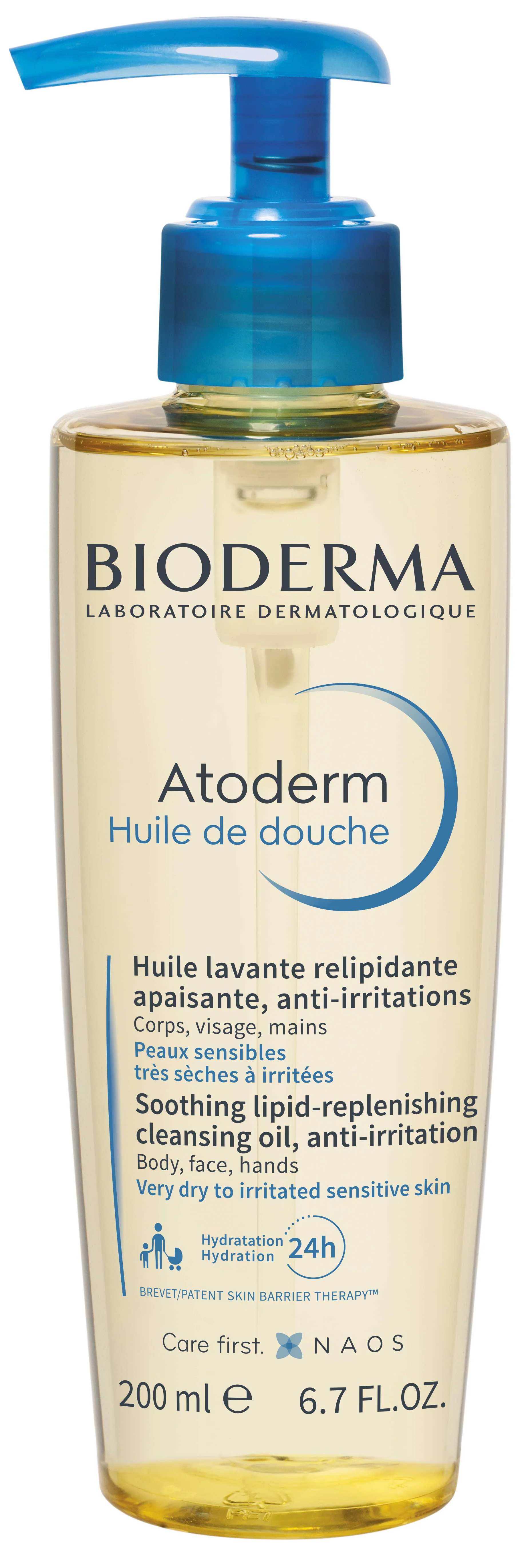 BIODERMA Atoderm Sprchový olej pre veľmi suchú až atopickú pokožku 200 ml