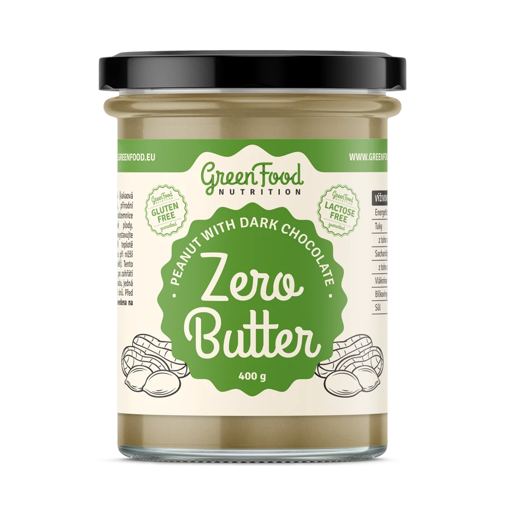 GreenFood Nutrition Zero Butter Pean coko 400g 1×400 g