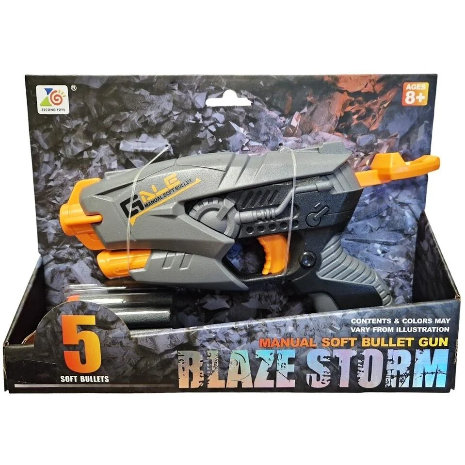 Ručná pištoľ s 5 nábojmi 24cm 