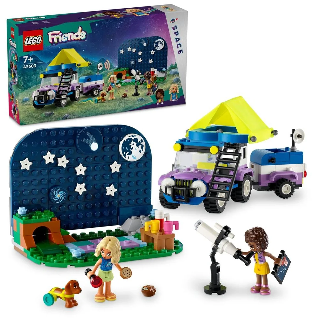LEGO® Friends 42603 Karavan na pozorovanie hviezd 