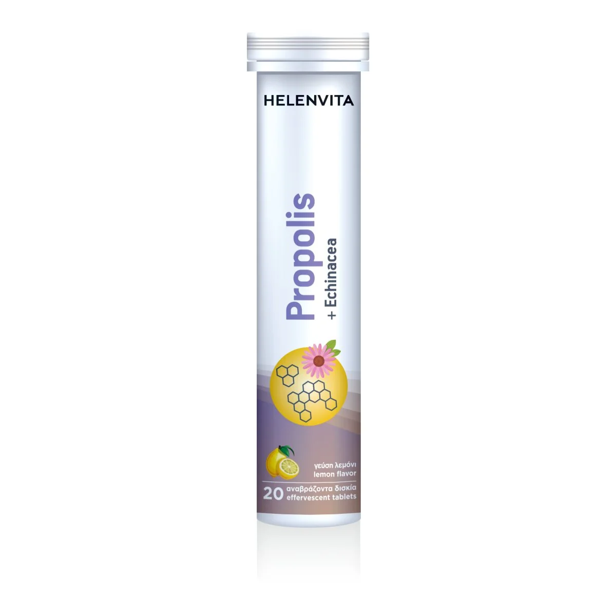 Helenvita Propolis + Echinacea 20 šumivých tabliet s vitamínom C a zinkom