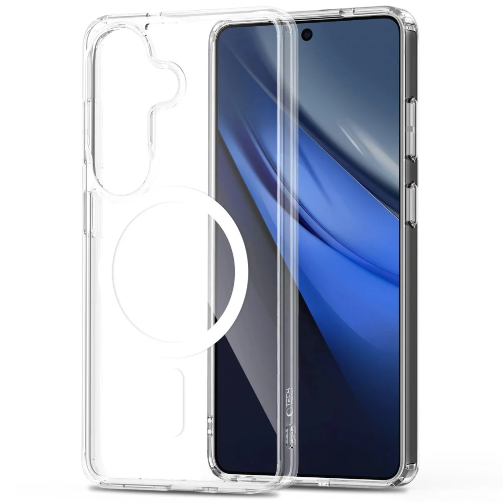 Tech-Protect FlexAir Hybrid MagSafe kryt na Samsung Galaxy S26, priesvitný itný
