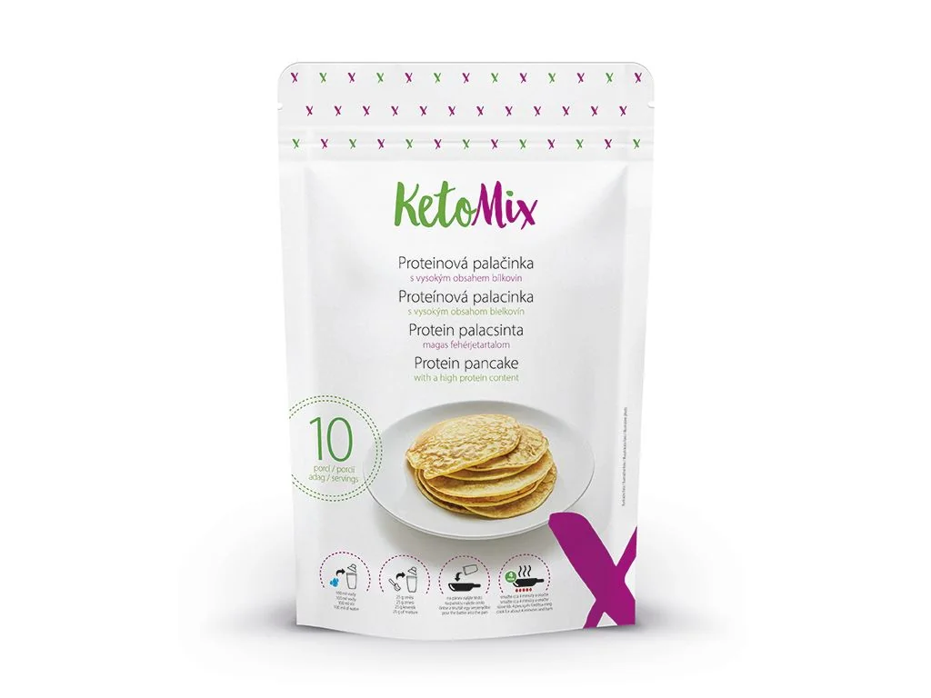 Ketomix Proteinova Palacinka 1×10 ks, proteínová palacinka
