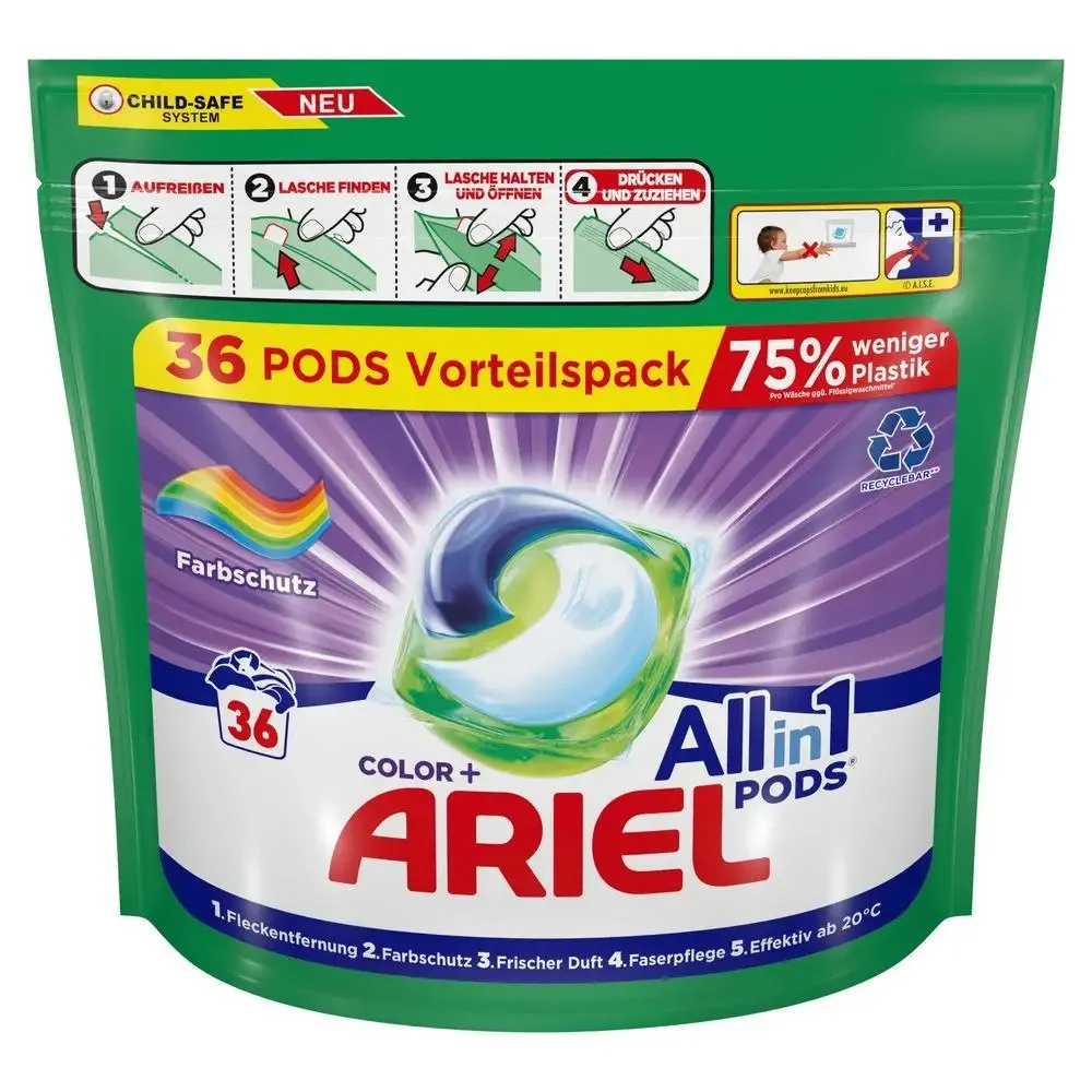 Ariel Gelové tablety Color+