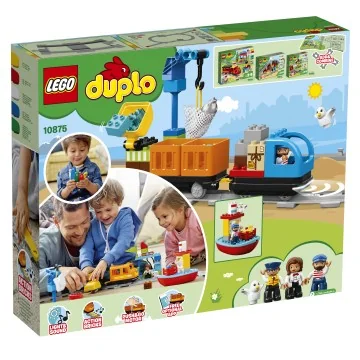 LEGO® DUPLO 10875 Nákladný vlak 1×1 ks, lego stavebnica