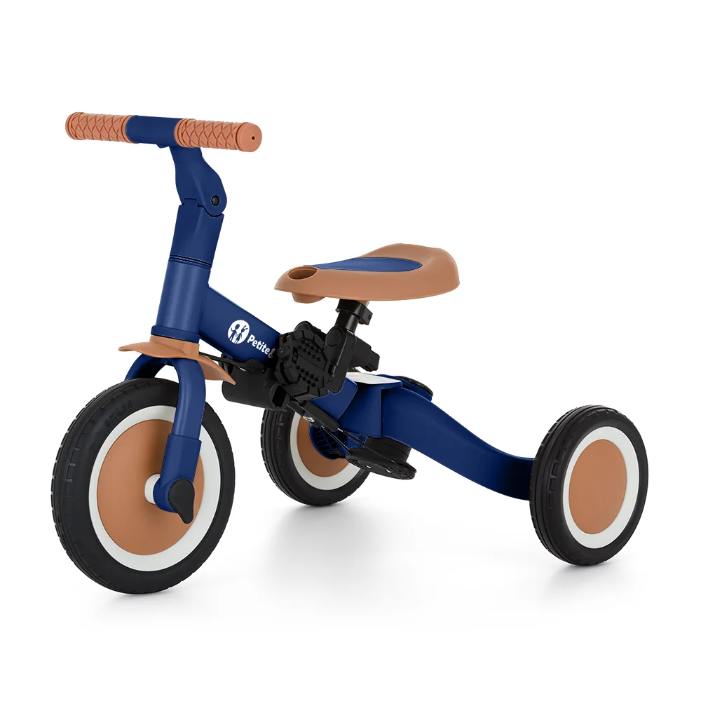 PETITE&MARS Trojkolka multifunkčná 5v1 Turbo Enigmatic Blue 1×1 ks, multifunkčná trojkolka