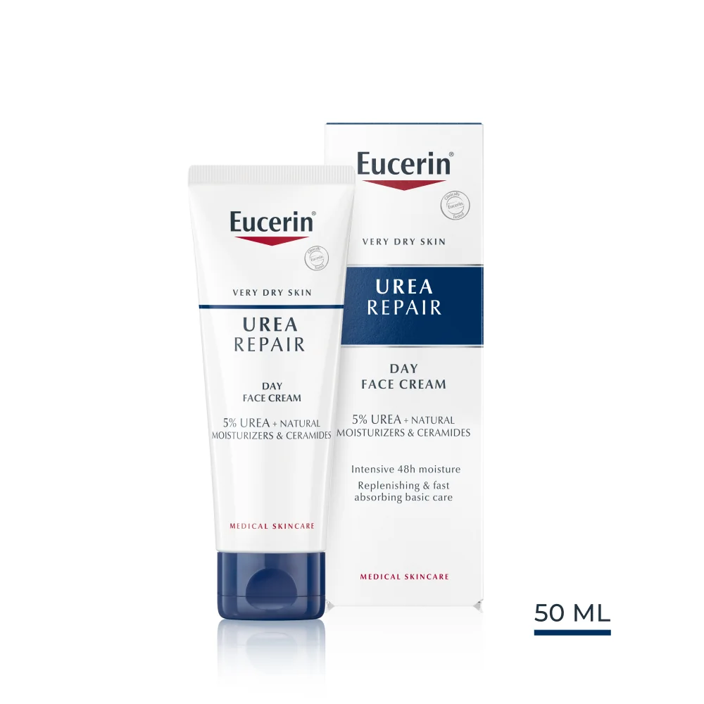 Eucerin UreaRepair Denný krém na tvár 1×50 ml, denný krém