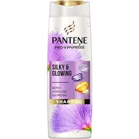 Pantene Pro-V Silky & Glowing Šampón S Biotínom + Hydrolyzovaným Hodvábnym Proteínom