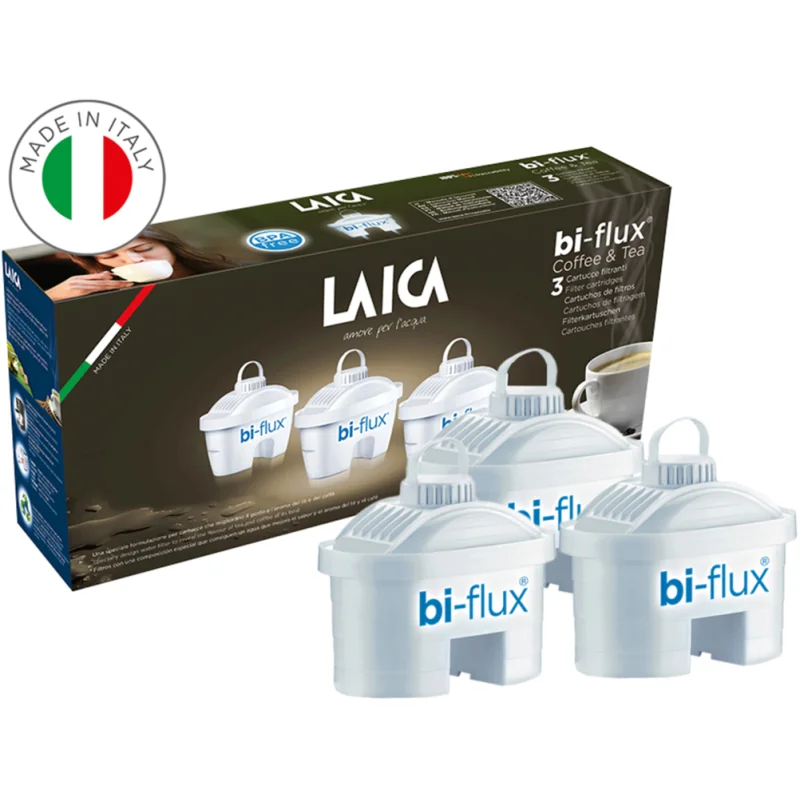 Laica Bi-Flux káva a čaj C3M, 3ks