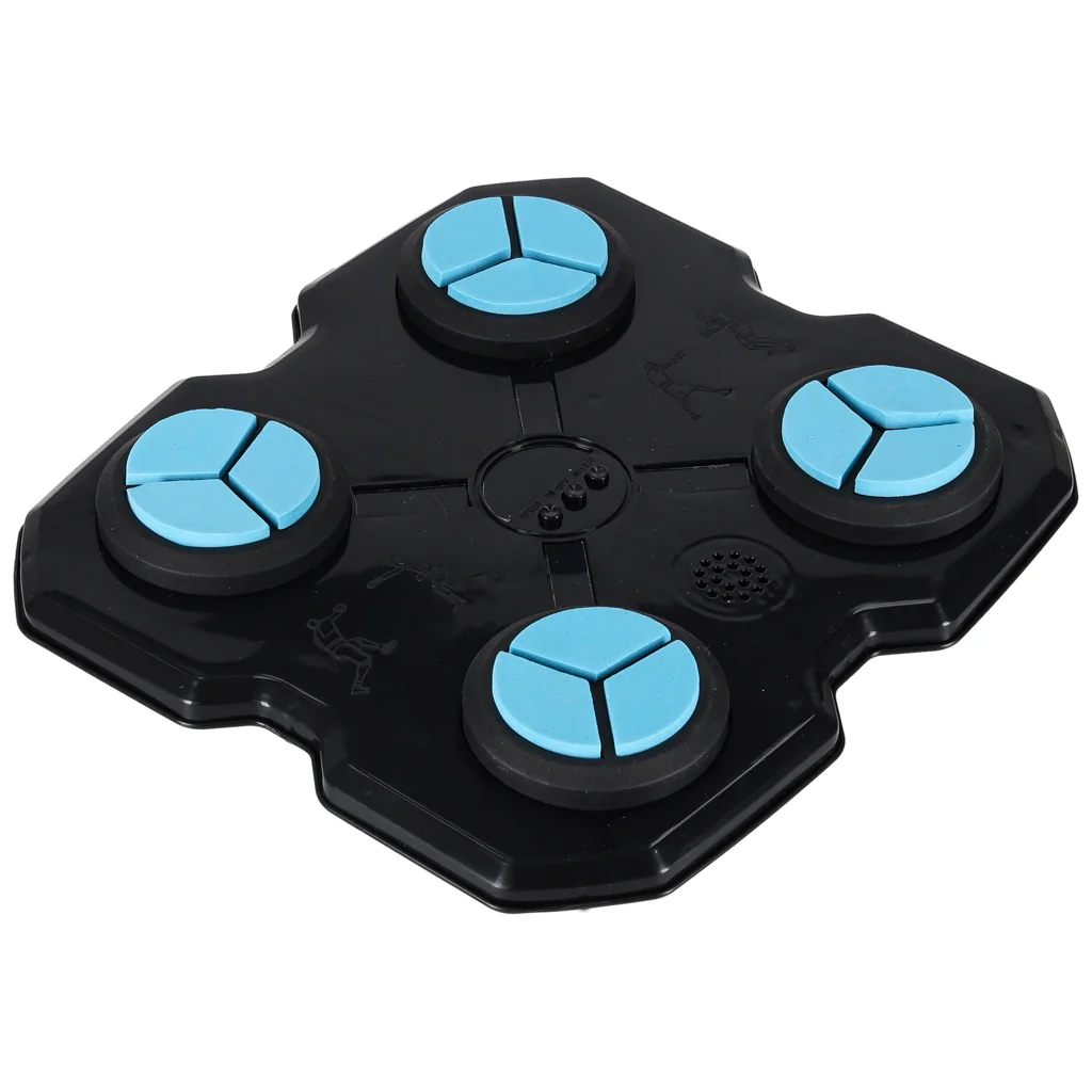 Boxerský tréningový terč na stenu LED, hudba, USB – rukavice