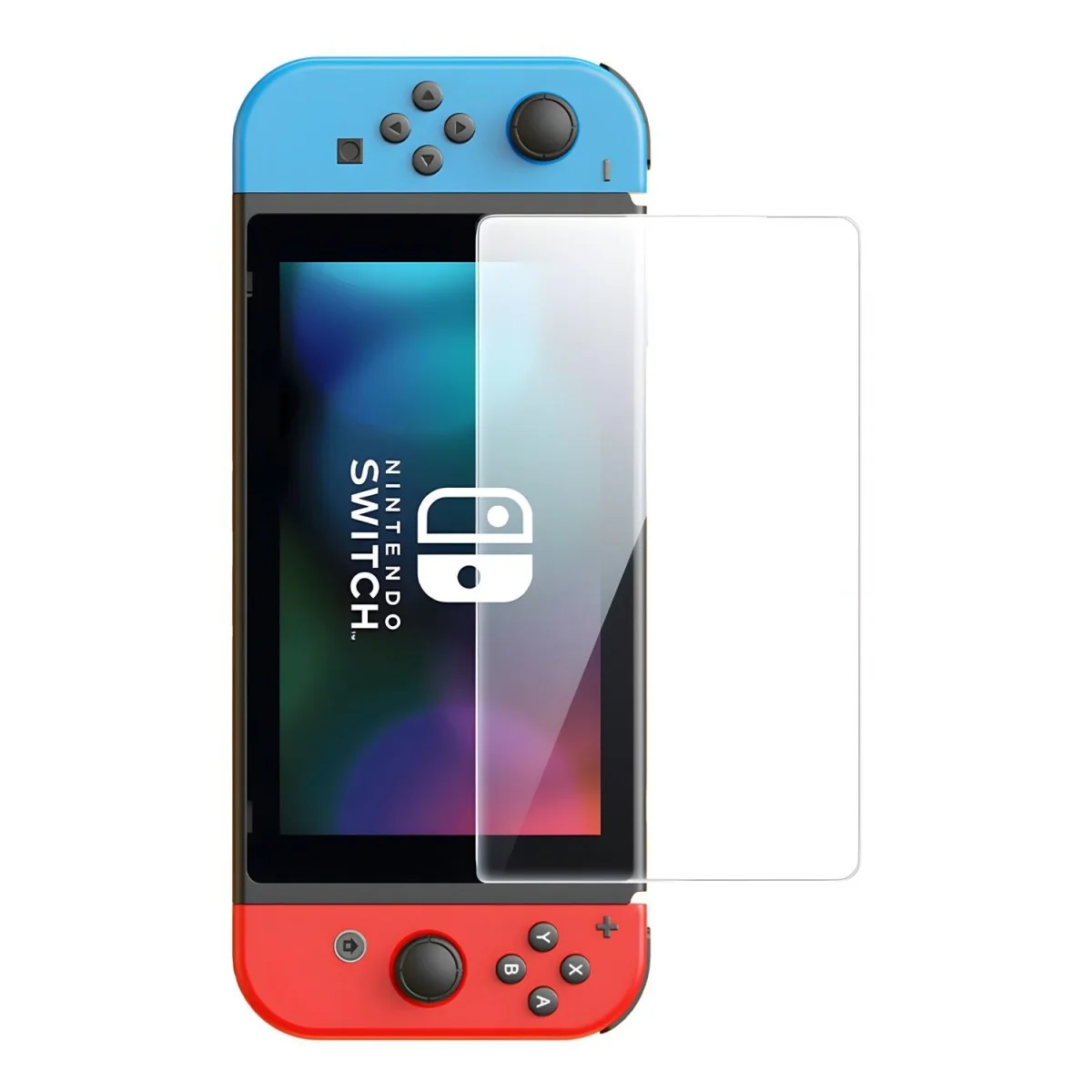 Sada 2x tvrdeného skla pre Nintendo Switch 2019 Transparentná