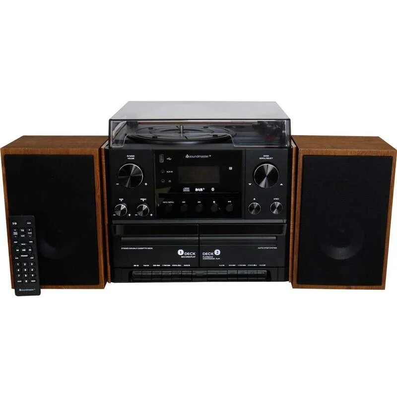SOUNDMASTER MCD5600BR, retro Hi-Fi systém, DAB