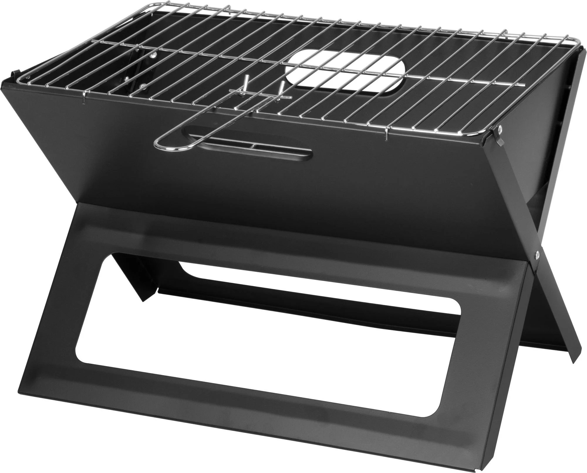 Strend Pro gril Practic, 1 ks BBQ, na drevené uhlie, sklápací, 450x330x350 mm