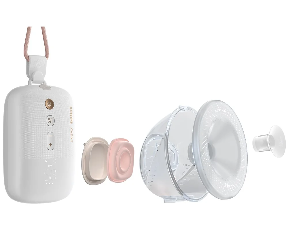 Philips AVENT Odsávačka materského mlieka elektrická Hands-Free Premium Plus SCF531/11 1 ks