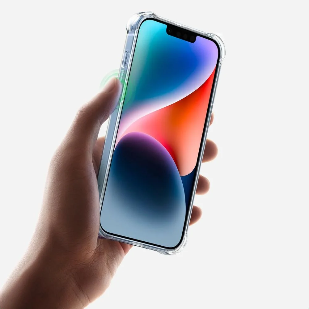 Ochranné gélové puzdro pre Apple iPhone 14 Plus Transparentná