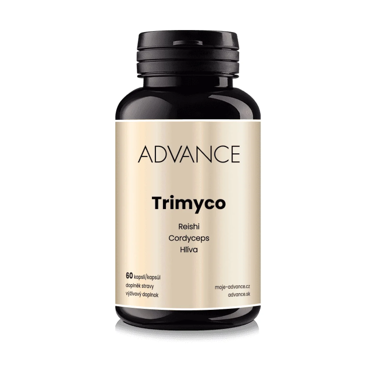 ADVANCE Trimyco 60 kapsúl - reishi, cordyceps, hliva 1×60 cps, výživový doplnok