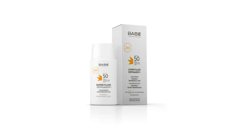 BABÉ SUPER FLUID DEPIGMENT+ SPF50 1x50 ml, depigmentačný fluid s SPF