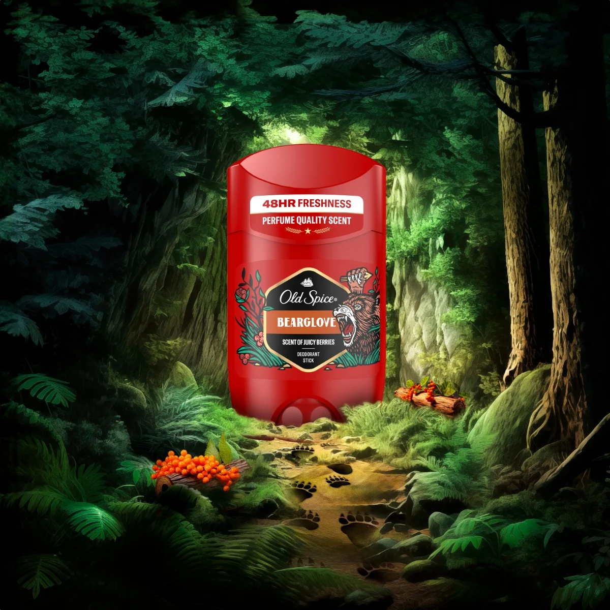 Old Spice Deo Stick 50ml Bear glove 1×50 ml, dezodorant