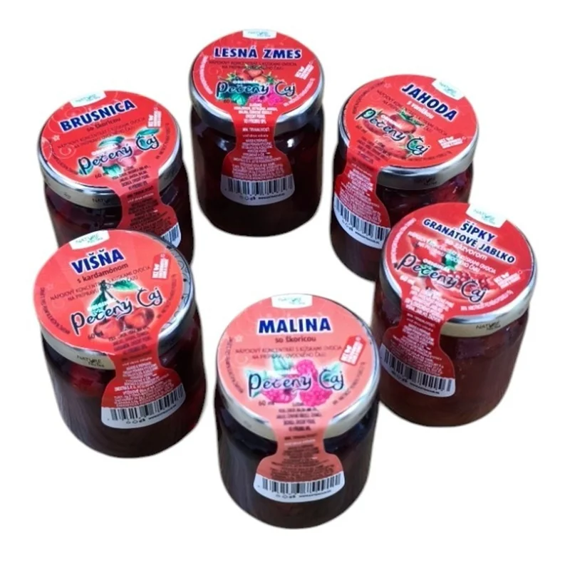 Pečený čaj 60ml RED VELVET 24ks (6 príchutí x 4ks) 24x60ml mix príchutí