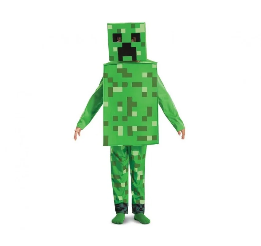 Kostým Minecraft Creeper 10-12 rokov
