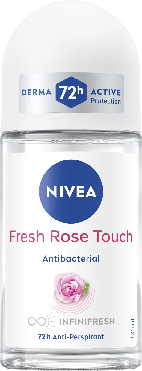 Nivea Guľôčkový AP Rose Touch 1×1 ks, guľôčkový antiperspirant