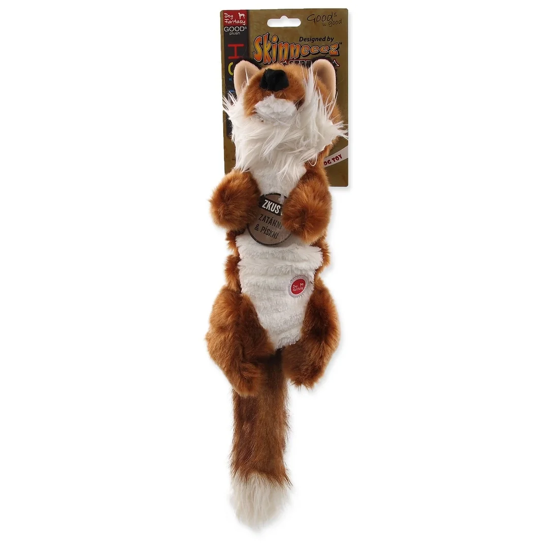 Hračka Dog Fantasy Plush líška pískacia 45cm