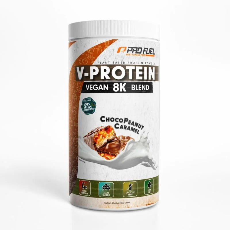 Profuel V-Protein 8K vegan čokoláda s arašidovým karamelom, 750 g