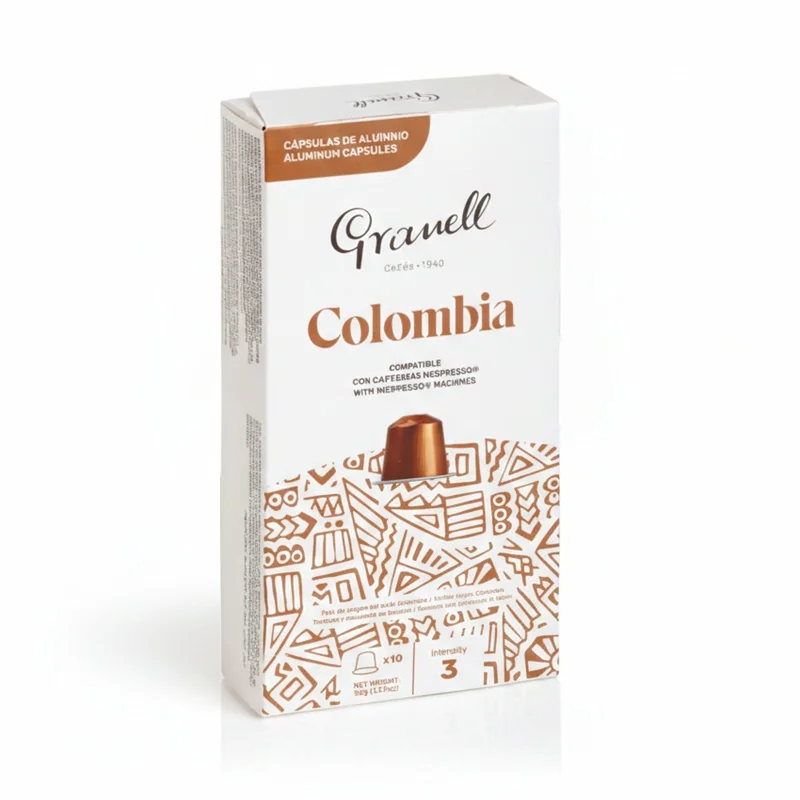GRANELL Espresso Colombia, kapsule pre nespresso® 30 kapsúl, 100% arabica