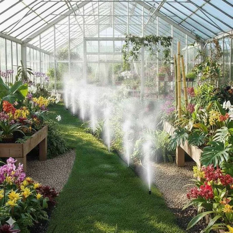 MG Gardenix záhradný zavlažovač s vodnou clonou 25m, čierny / zelený