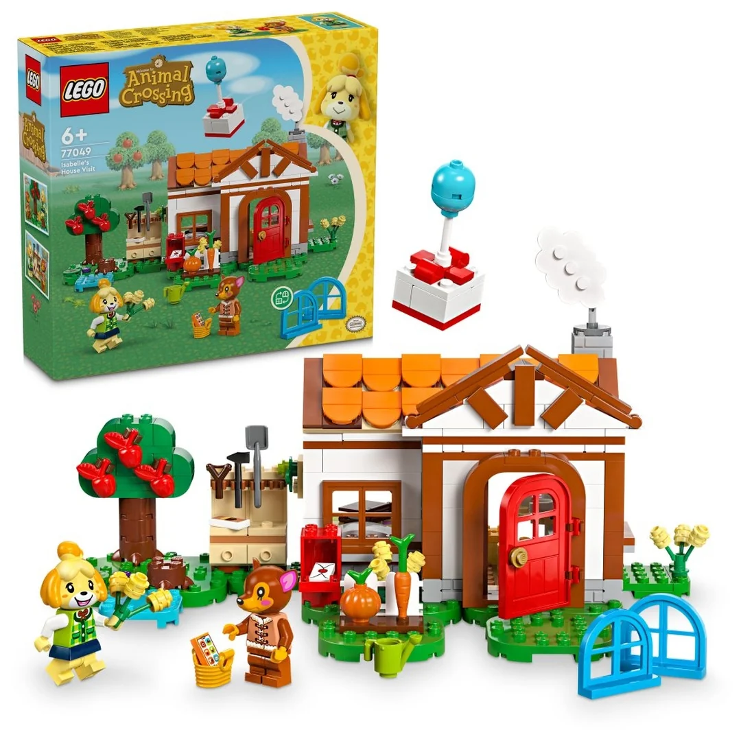 LEGO® Animal Crossing™ 77049 Návšteva u Isabelle