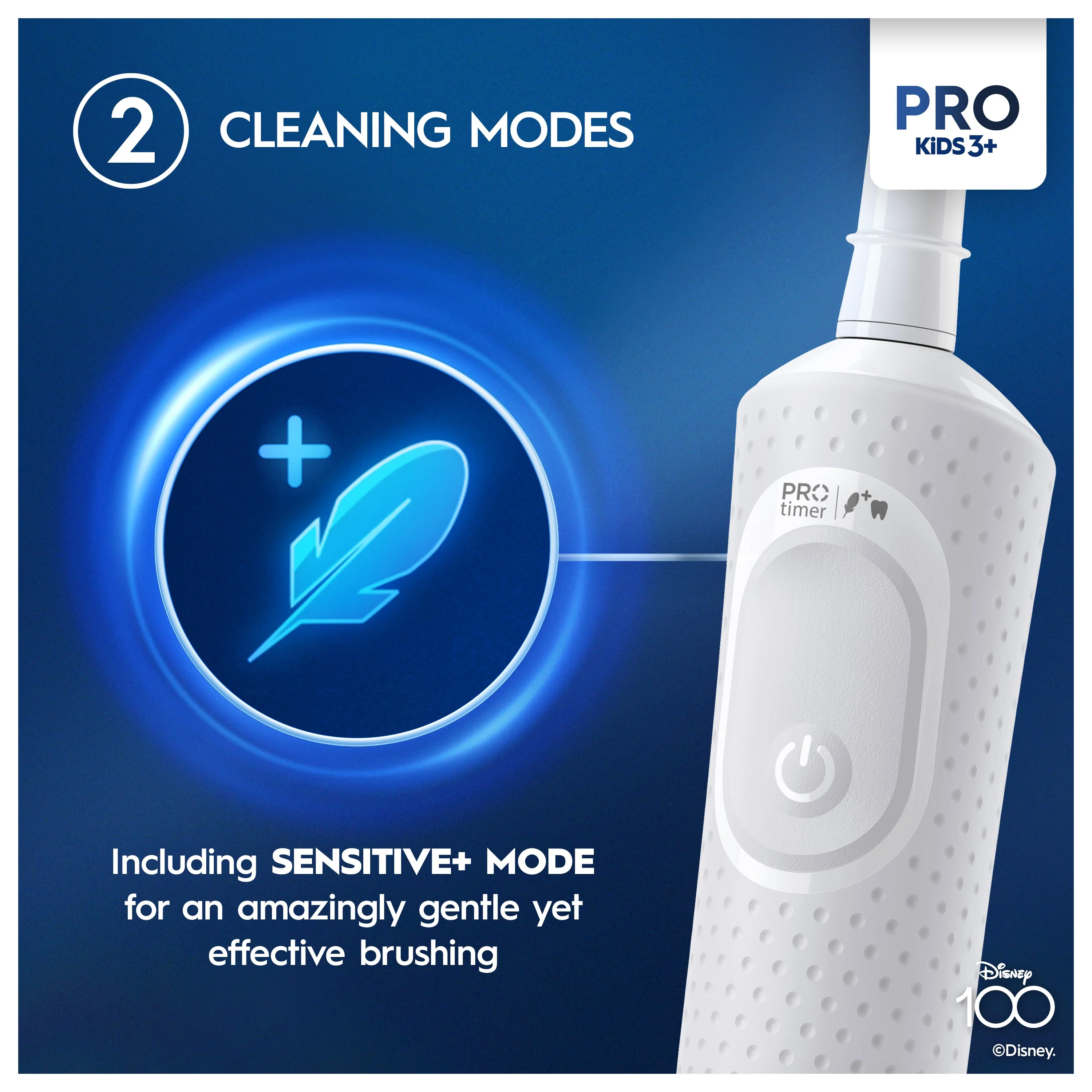 Oral-B EK Pro Kids 3+ Disney + Cestovné púzdro 1×1 set, elektrická zubná kefka