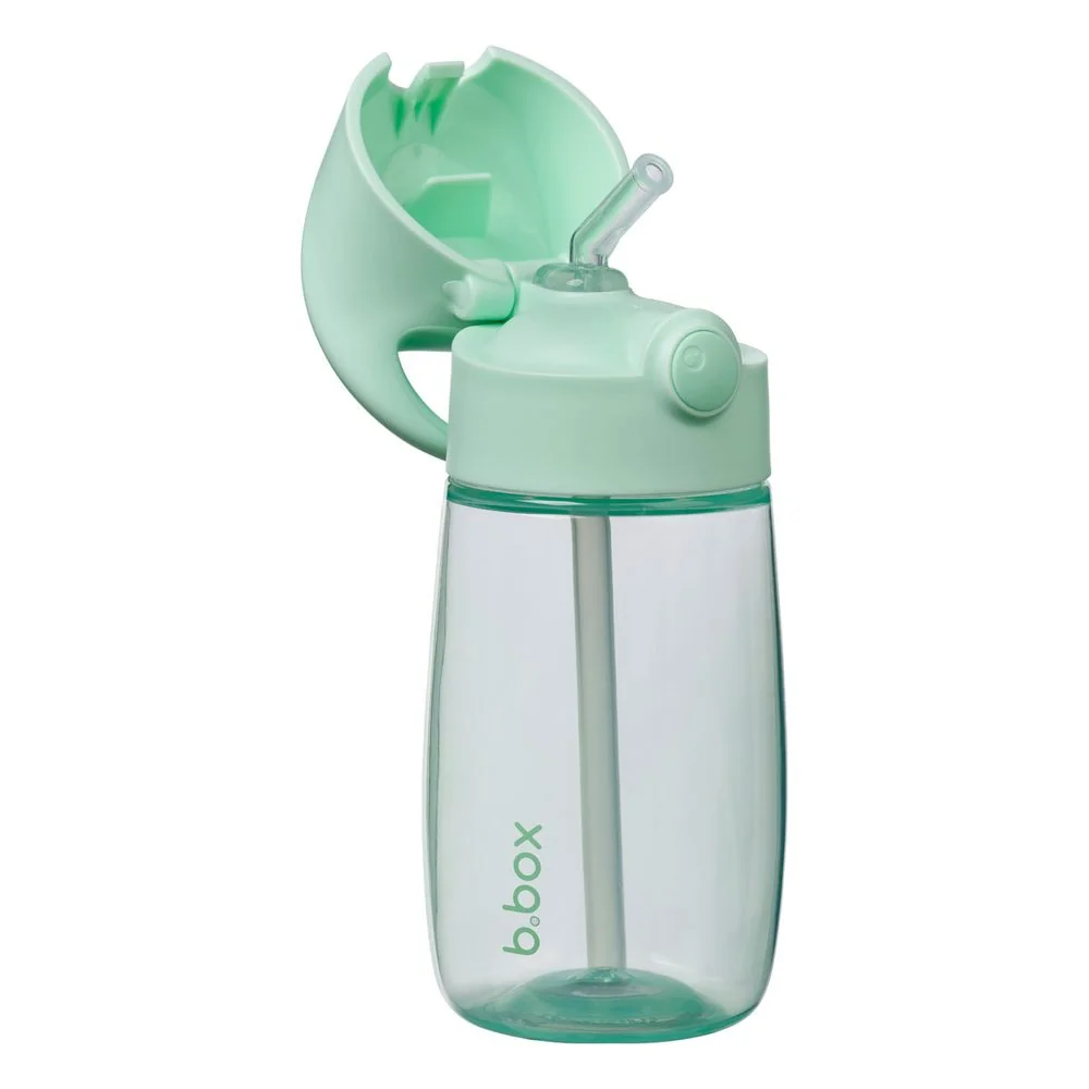 Fľaša na pitie so slamkou Junior 380 ml spearmint