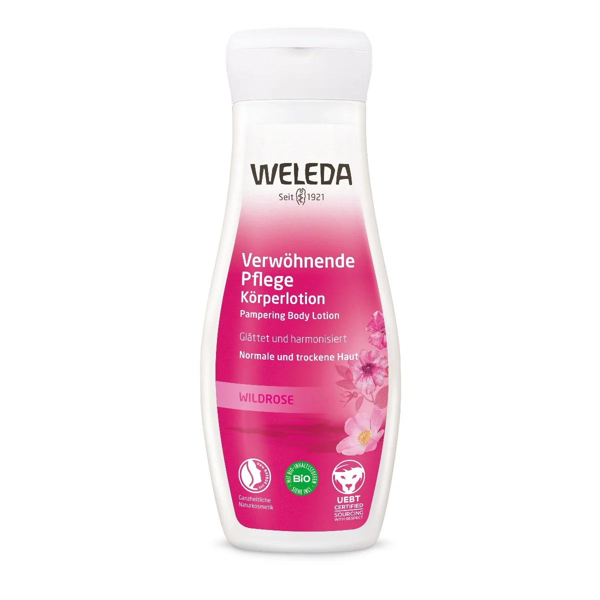 WELEDA Zamatovo hýčkajúce telové mlieko 1×200 ml, telové mlieko