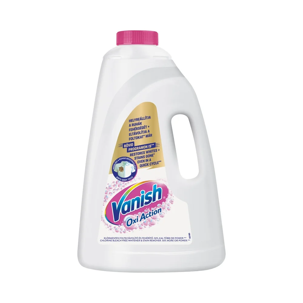 Vanish Oxi Action Gél na bielenie a odstránenie škvŕn 3000 ml