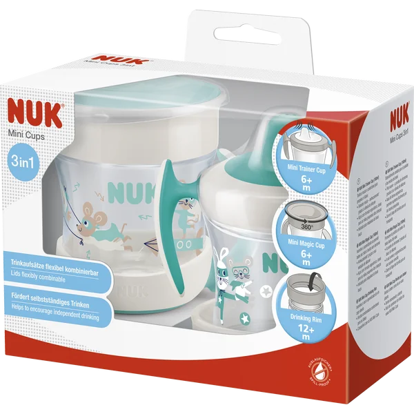 NUK súprava hrnčekov MINI CUPS 1 set
