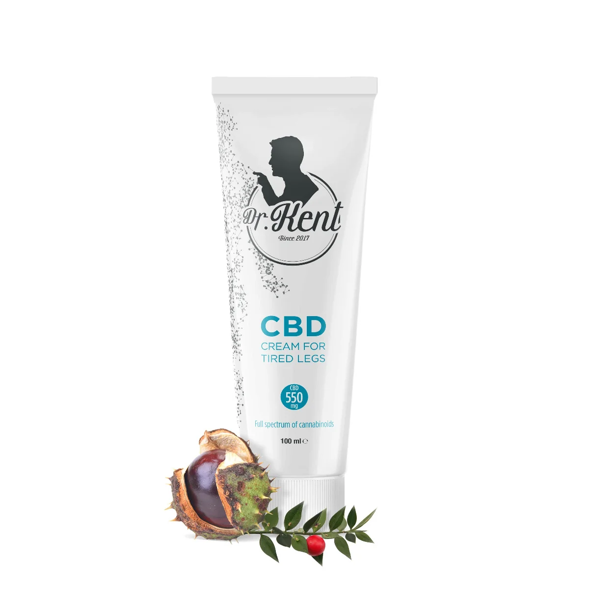 DR Kent CBD Cream for Tired Legs 1×100 ml, krém na nohy