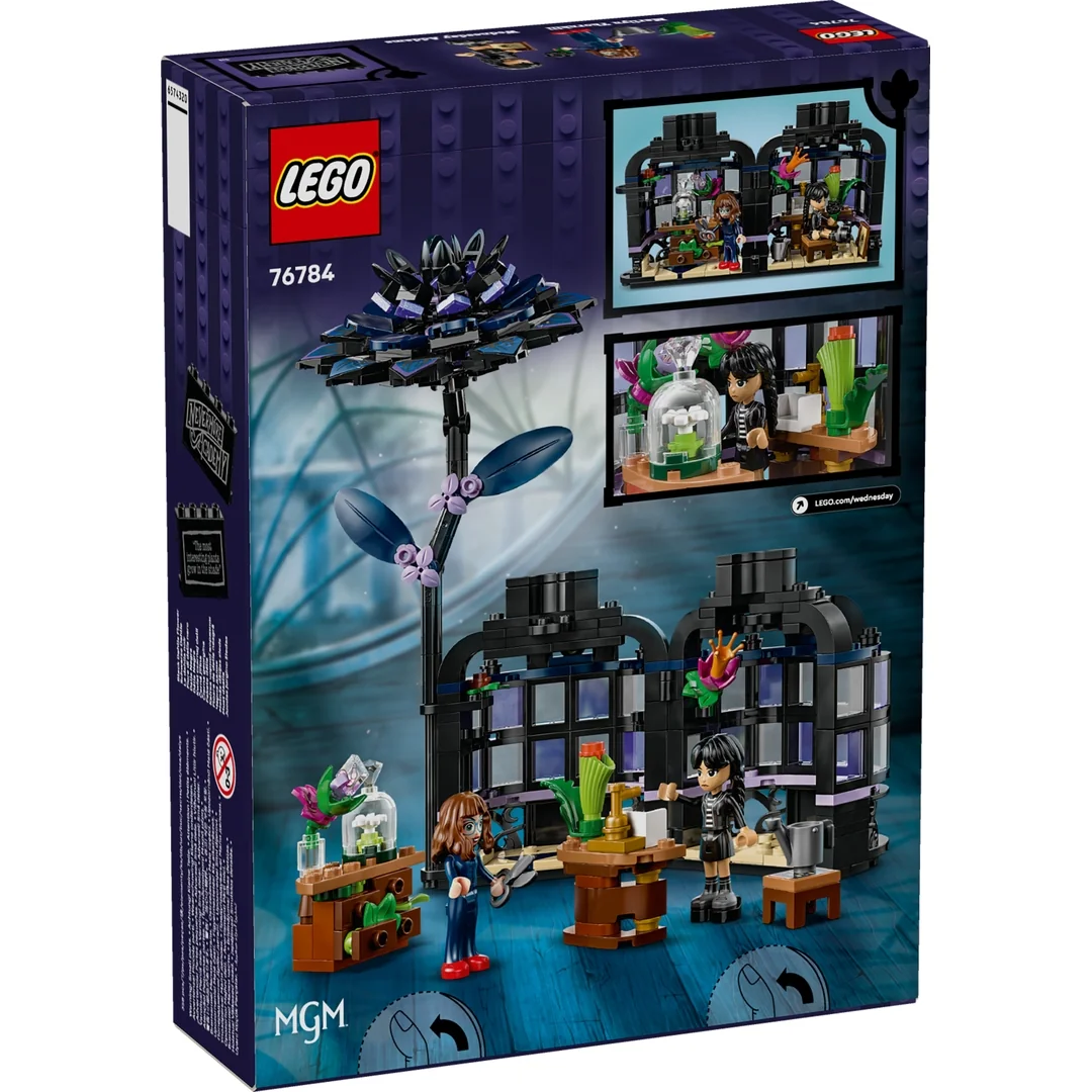 LEGO® Wednesday 76784 Čierna georgína