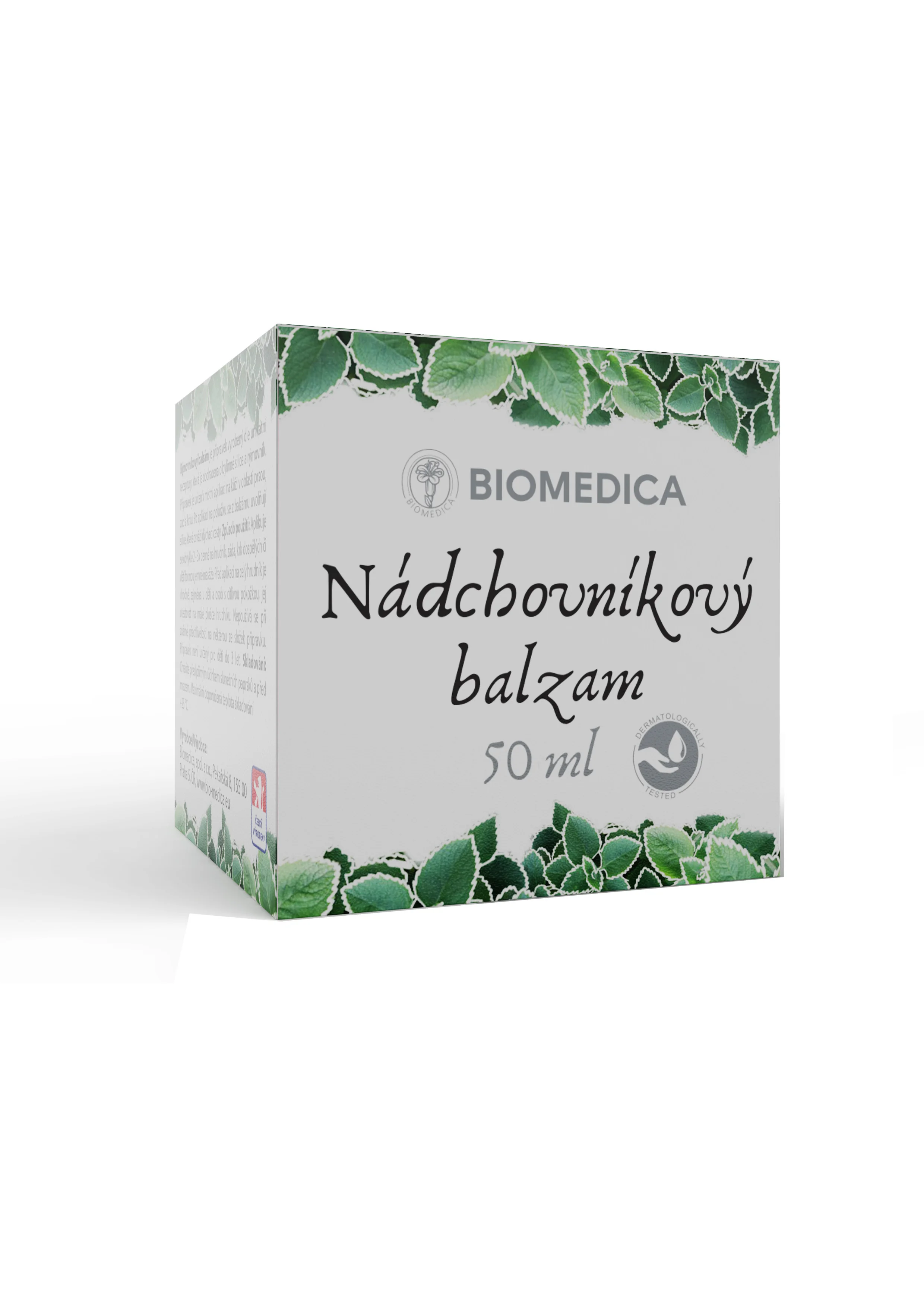 BIOMEDICA Rýmovníkový balzambylinný, s nádchovníkom 1×50 ml, bylinný balzam