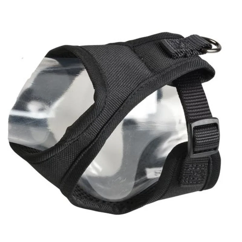 DUVO+ Chicken Harness postroj pre sliepky M 30x19x37-47cm čierny
