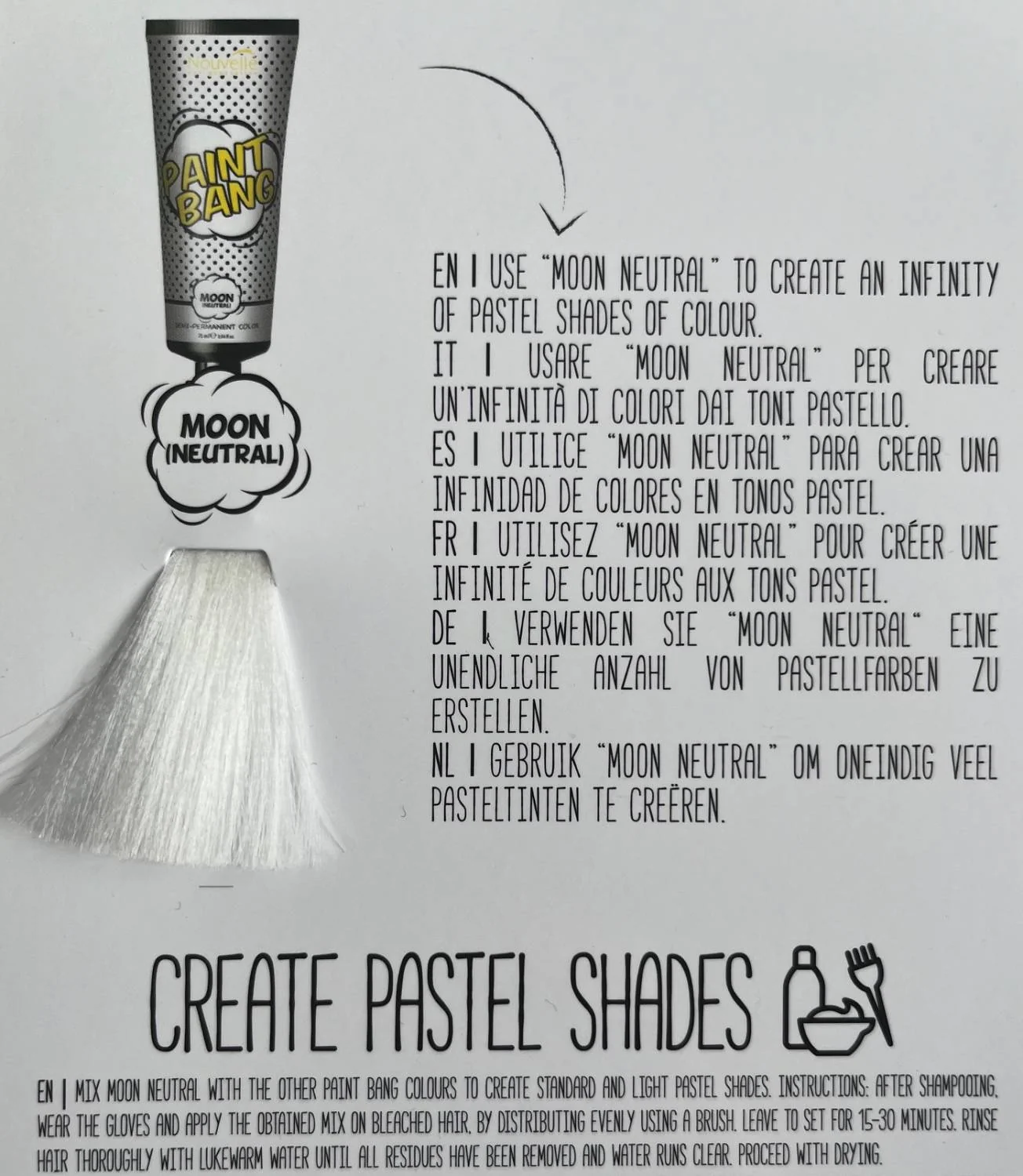 NOUVELLE Paint Bang MOON NEUTRAL 75ml