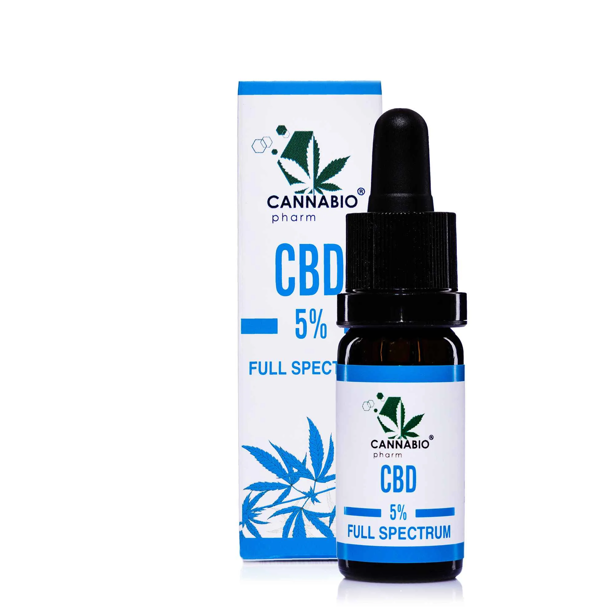 CANNABIOpharm CBD 5% FULL SPECTRUM 1×10 ml, CBD olej