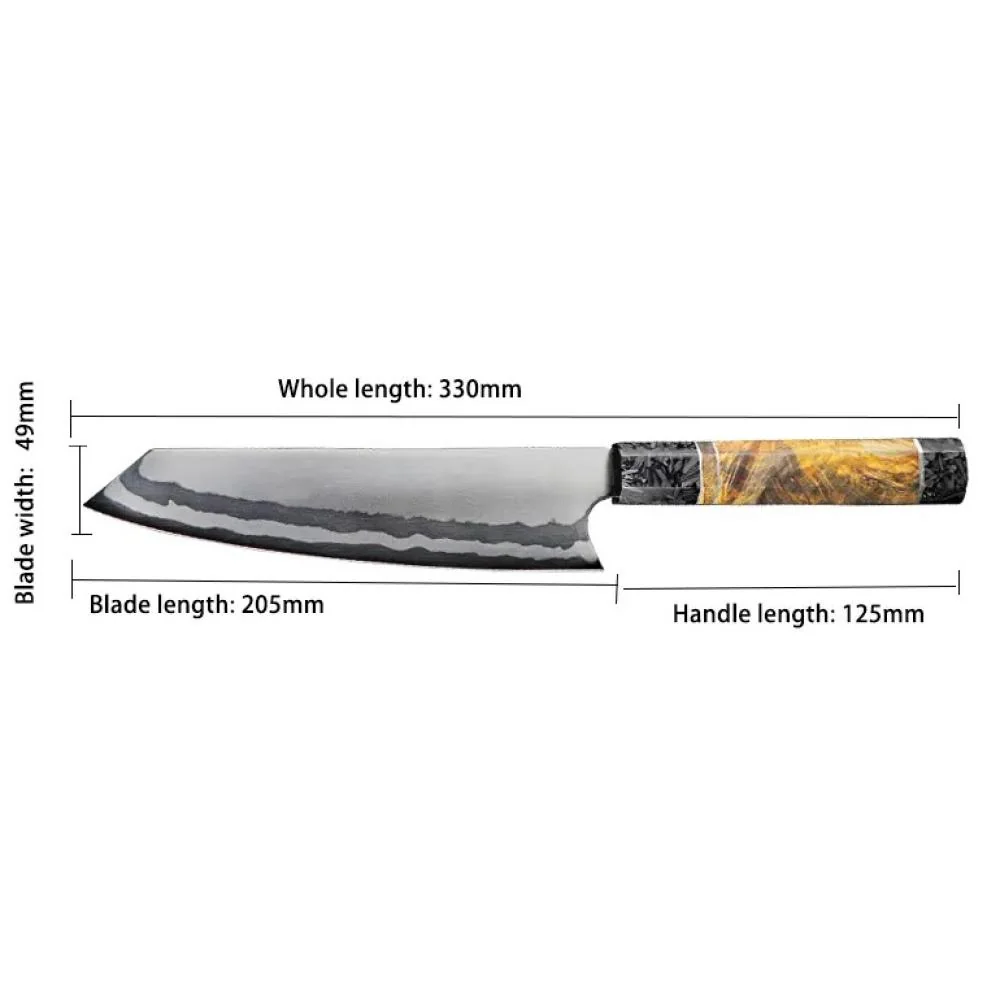Damaškový kuchynský nôž Kiritsuke 1 ks, oceľ VG-10
