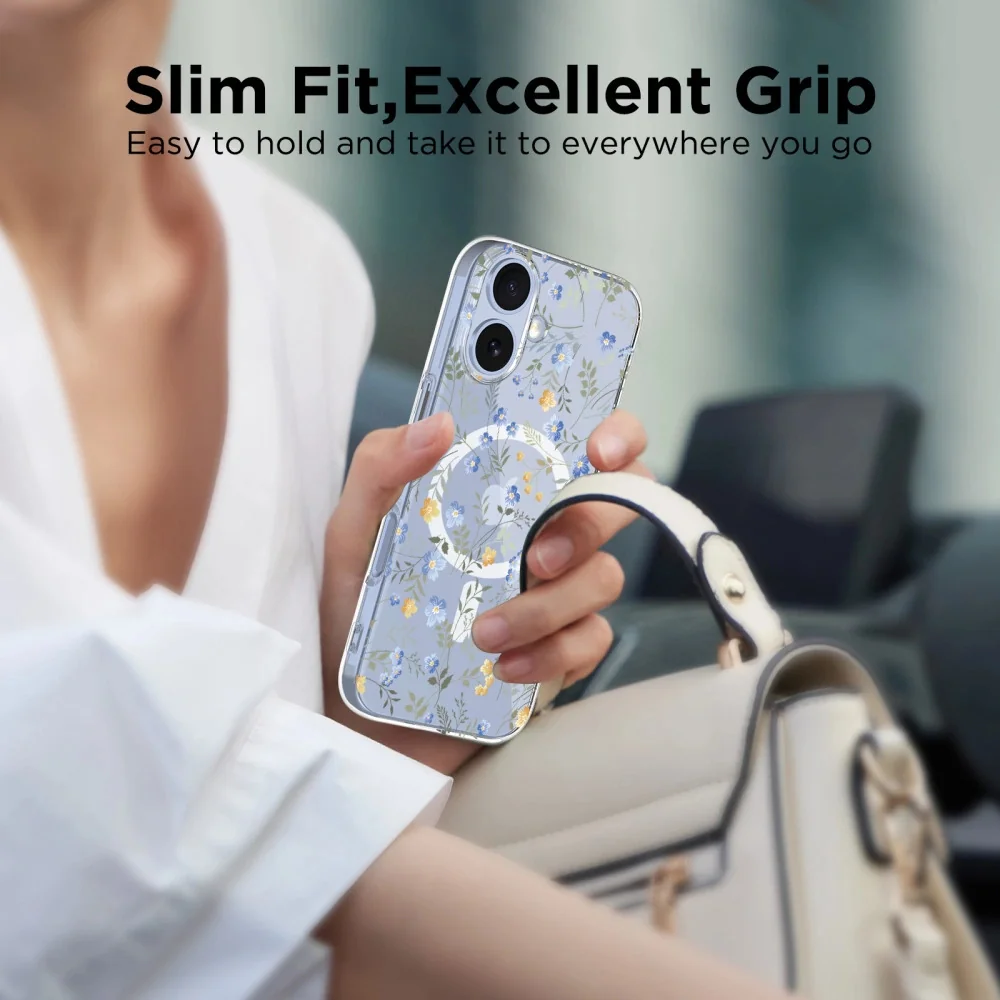 Tech-Protect FlexAir MagSafe kryt na iPhone 17, spring flowers