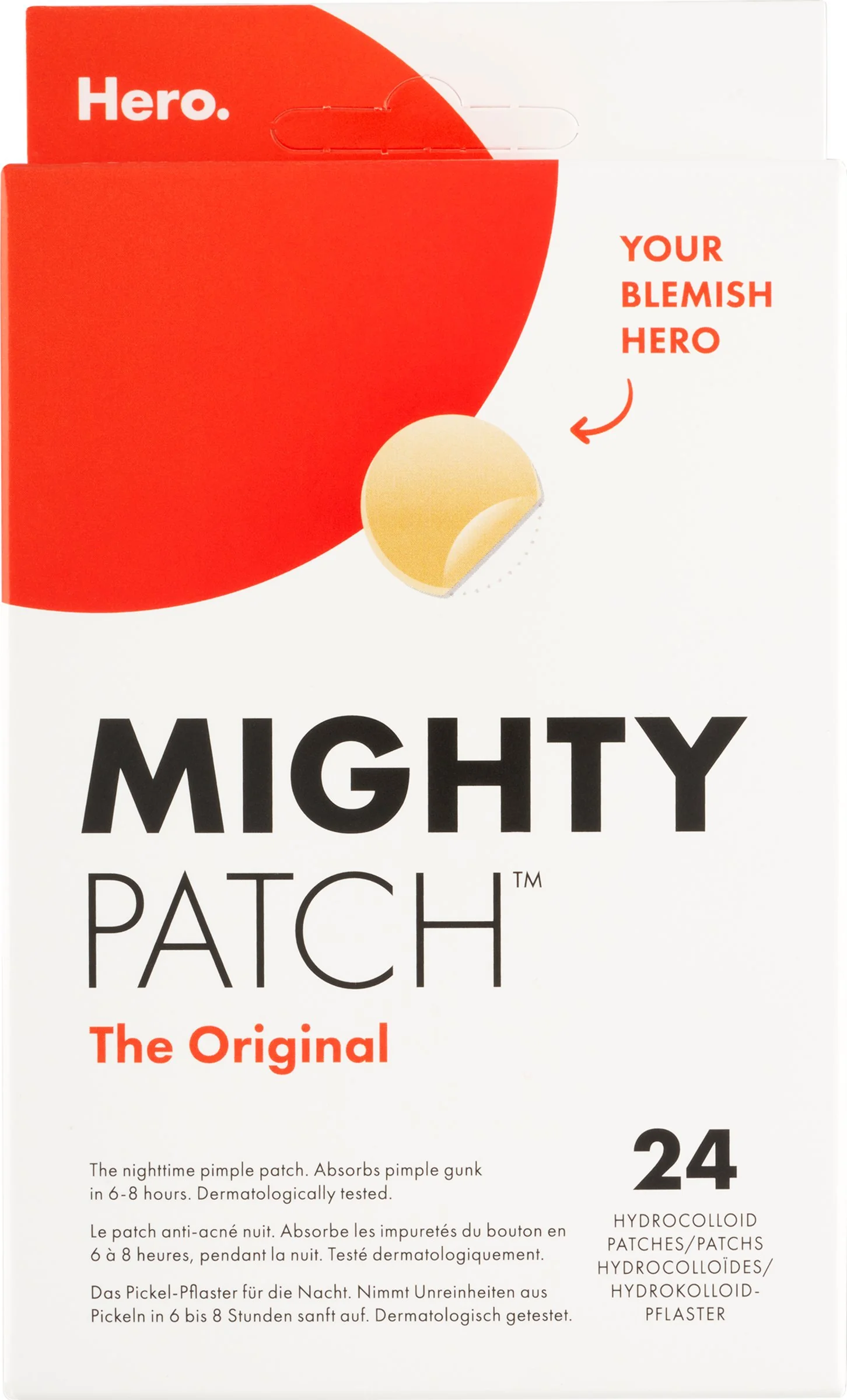 HERO Mighty Patch The ORIGINAL 24 náplastí 24 ks