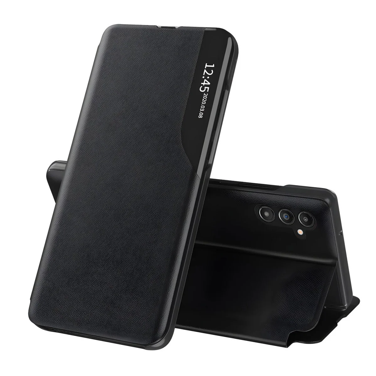 Knižkové púzdro View Case pre Samsung Galaxy A35 Čierna, 1 ks